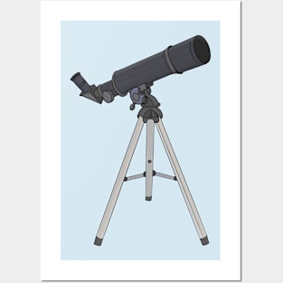 Cool telescope Posters and Art